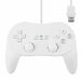 Wired Classic Controller (2) - White (Pro Style) - Wii & Wii-U - Premium Video Game Accessories - Just $34.99! Shop now at Retro Gaming of Denver