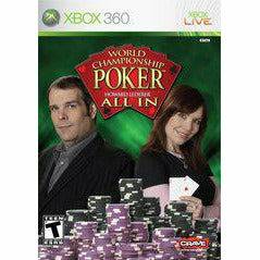 Front cover view of World Championship Poker All In for Xbox 360