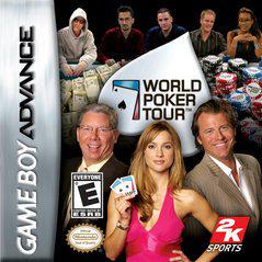 Front cover view of World Poker Tour for GameBoy Advance