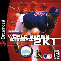 Front cover view of World Series Baseball 2K1 for Sega Dreamcast