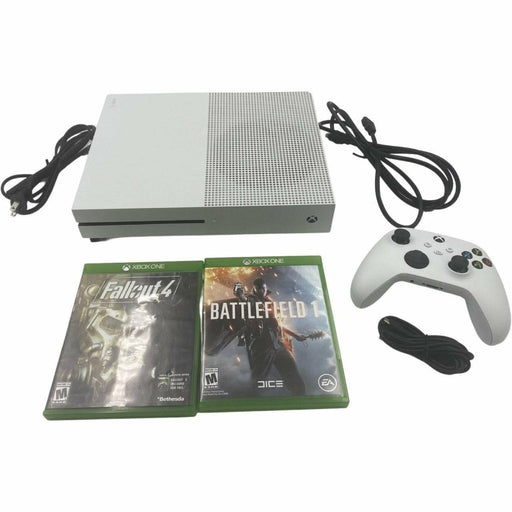 Xbox One S 500 GB White Console - Xbox One (2-Game Bundle) - Premium Video Game Consoles - Just $204.99! Shop now at Retro Gaming of Denver