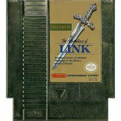 Cartridge view of Zelda II The Adventure Of Link - NES