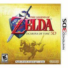 Front cover view of Zelda Ocarina Of Time 3D for Nintendo 3DS
