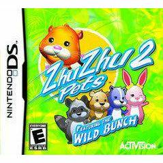 Front cover view of Zhu Zhu Pets 2: Featuring The Wild Bunch for Nintendo DS