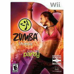 Front cover view of Zumba Fitness Wii for Wii