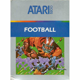 Front cover view of Football for Atari 5200