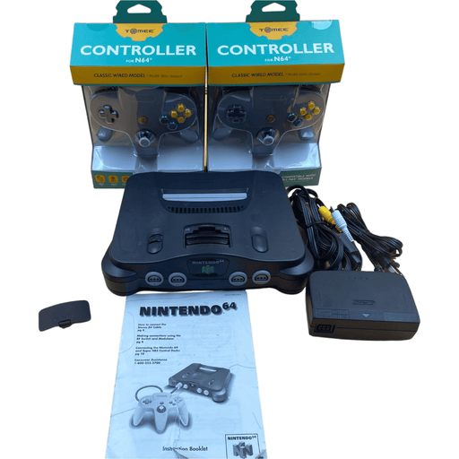 Nintendo 64 System with Jumper Pak & 2 Controllers - Premium Video Game Consoles - Just $111.99! Shop now at Retro Gaming of Denver