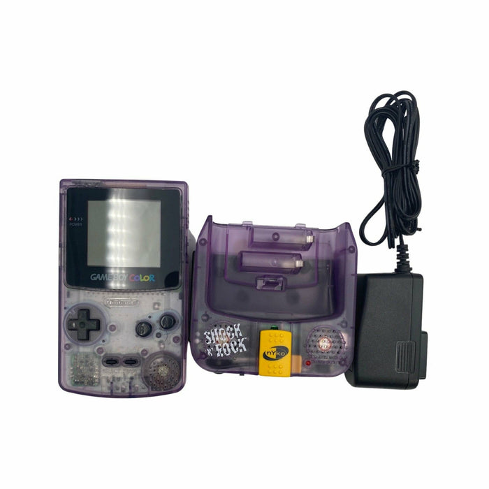 Game Boy Color Atomic Purple (w/ Matching Shock & Rock) - Premium Video Game Consoles - Just $177.48! Shop now at Retro Gaming of Denver