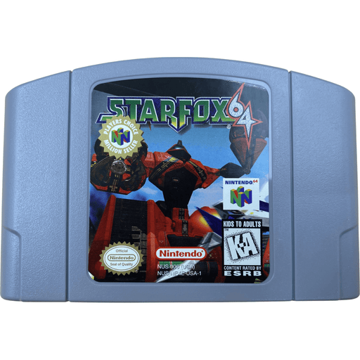 Star Fox 64 [Player's Choice] - N64 - Premium Video Games - Just $67.99! Shop now at Retro Gaming of Denver