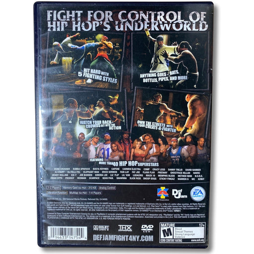 Def Jam Fight For NY - PlayStation 2 - Premium Video Games - Just $191! Shop now at Retro Gaming of Denver