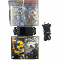 Top view of PlayStation Portable 3001 Console (4 Game Bundle)