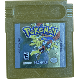Top view of Pokemon Gold for GameBoy Color