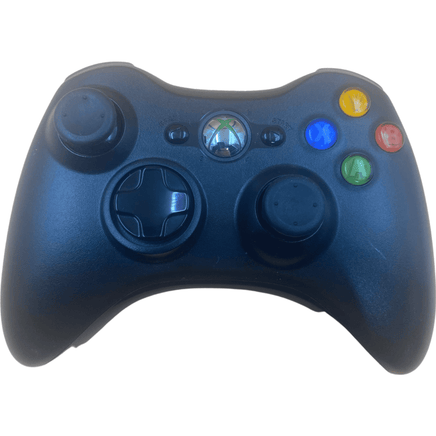 View of Black Xbox 360 Wireless Controller for Xbox 360