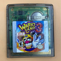 Front view of cartridge of Wario Land 3 [Not For Resale] for GameBoy Color