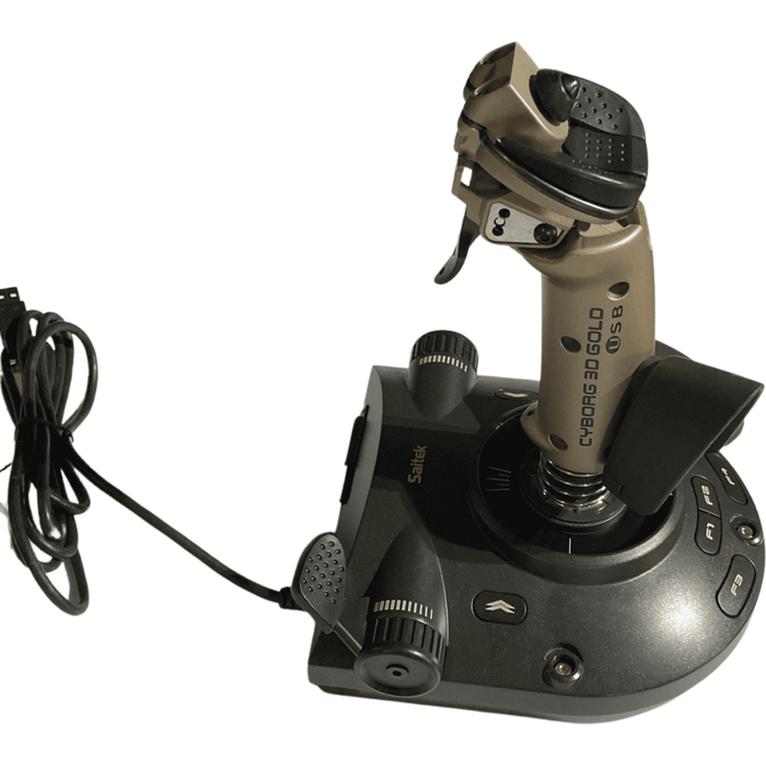 Saitek JI3G Cyborg 3D Gold USB JoyStick - PC - Just $105.99! Shop now at Retro Gaming of Denver