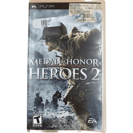 ﻿Medal Of Honor Heroes 2 PSP - Includes UMB Disc, Cover Art & Box (NO MANUAL)  Great Condition 