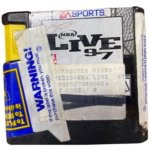 NBA Live 97 - Sega Genesis (BlockBuster Rental - Game Only) - Just $3.99! Shop now at Retro Gaming of Denver