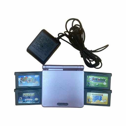 Gameboy Advance SP Pearl Pink (Game Bundle) - Premium Video Game Consoles - Just $180! Shop now at Retro Gaming of Denver
