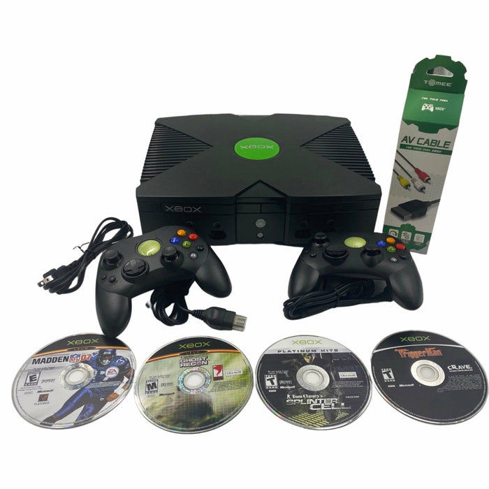 Original Xbox Microsoft Console (4 Game Bundle) - Premium Video Game Consoles - Just $108.99! Shop now at Retro Gaming of Denver
