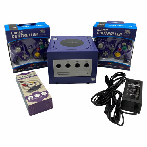 Indigo GameCube (Console w/ 2-Controllers) - Premium Video Game Consoles - Just $123.99! Shop now at Retro Gaming of Denver