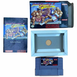 All items included with Street Fighter II Turbo for SNES