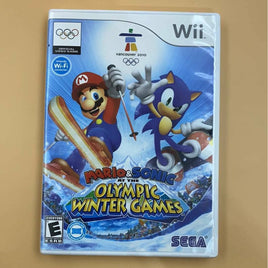 Mario & Sonic at the Winter Games - Wii - (CIB)