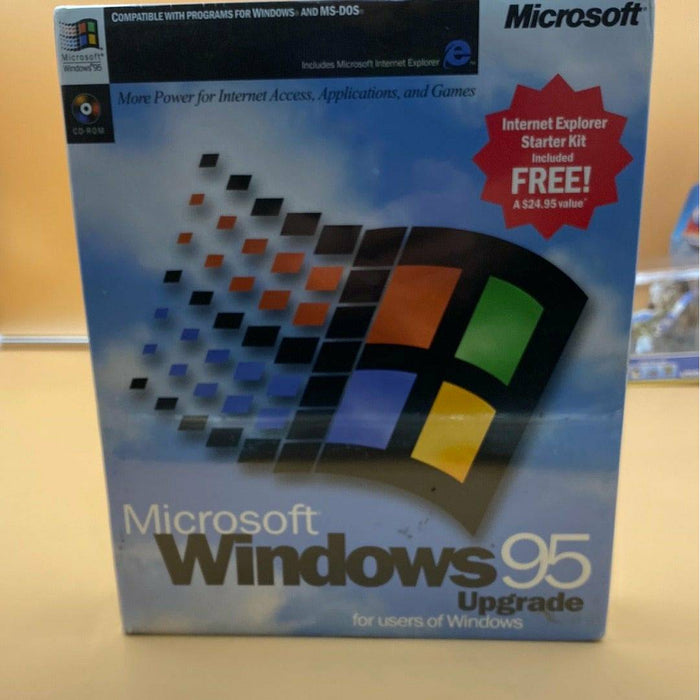 Microsoft Windows 95 Upgrade PC CD-ROM (NEW) - PC