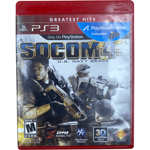 SOCOM 4: US Navy SEALs [Greatest Hits] - PlayStation 3 - Premium Video Games - Just $7.99! Shop now at Retro Gaming of Denver