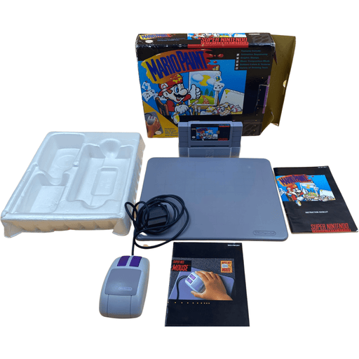 Mario Paint [Mouse Bundle] - Super Nintendo - Premium Video Games - Just $81.99! Shop now at Retro Gaming of Denver