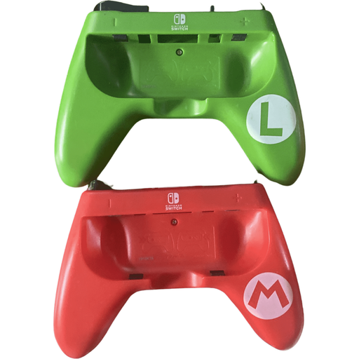 Mario & Luigi Joy Con Holders for Nintendo Switch - Just $23.99! Shop now at Retro Gaming of Denver