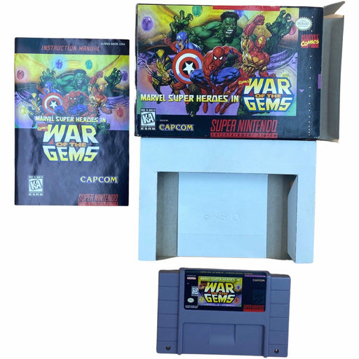 Marvel Super Heroes In War Of The Gems - Super Nintendo - Premium Video Games - Just $234! Shop now at Retro Gaming of Denver