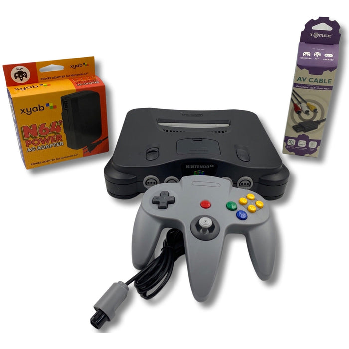 Nintendo 64 System with Jumper Pak & Memory Pak - Premium Video Game Consoles - Just $122.99! Shop now at Retro Gaming of Denver