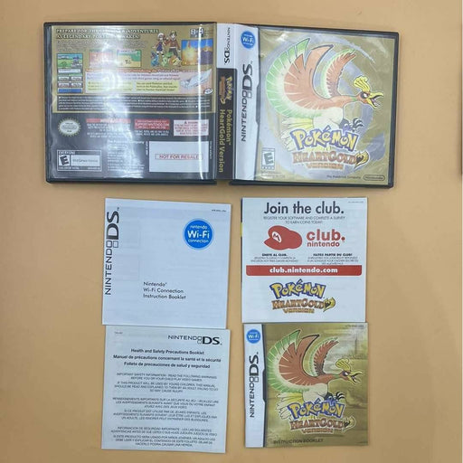 Pokemon HeartGold Version - Nintendo DS - NO GAME - Premium Video Games - Just $54.17! Shop now at Retro Gaming of Denver
