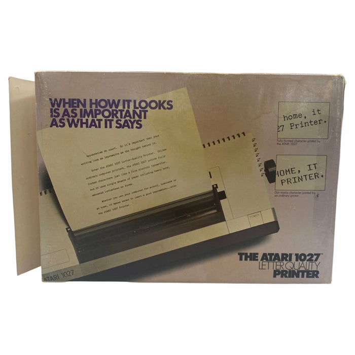 Atari 1027 Letter Quality Printer - Premium Video Game Accessories - Just $132.99! Shop now at Retro Gaming of Denver