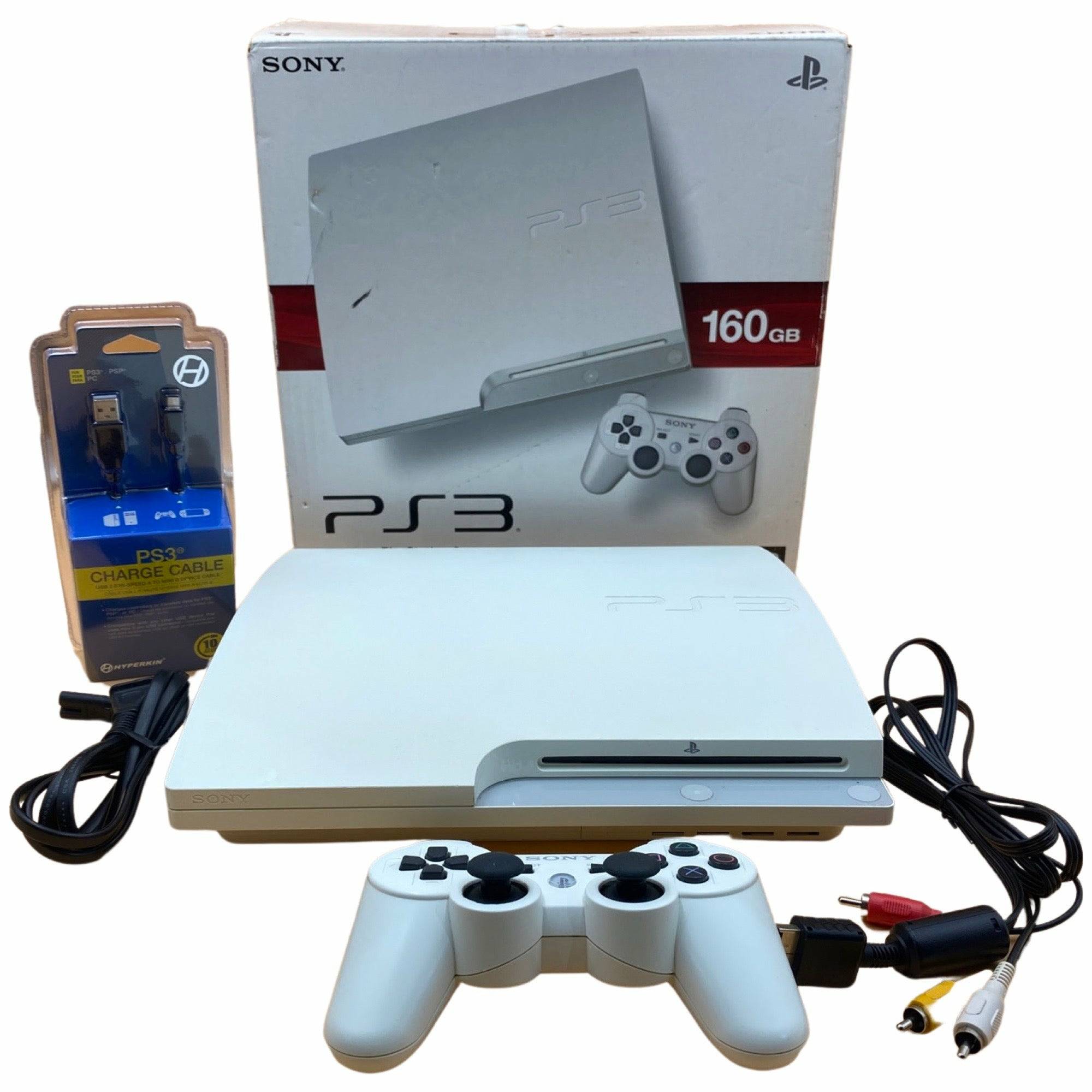 Japanese PlayStation 3 Console 160GB | CECH-3000A LW Classic White (Japan  Import)