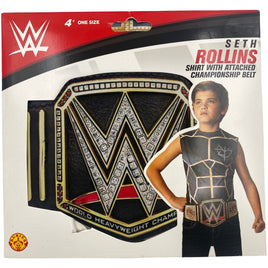 WWE Seth Rollins Shirt with Attached Championship Belt - Premium  - Just $14.99! Shop now at Retro Gaming of Denver