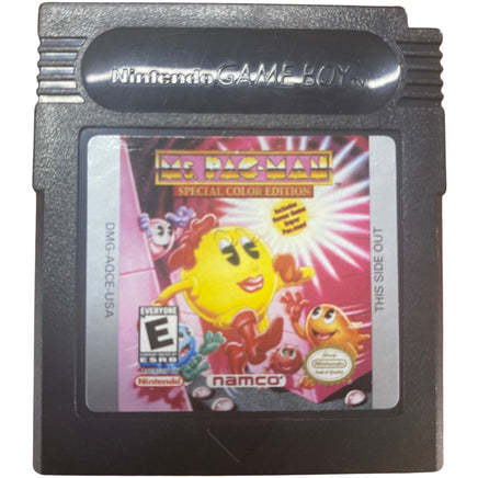 Top view of cartridge for Ms. Pac-Man Special Color Edition - GameBoy Color