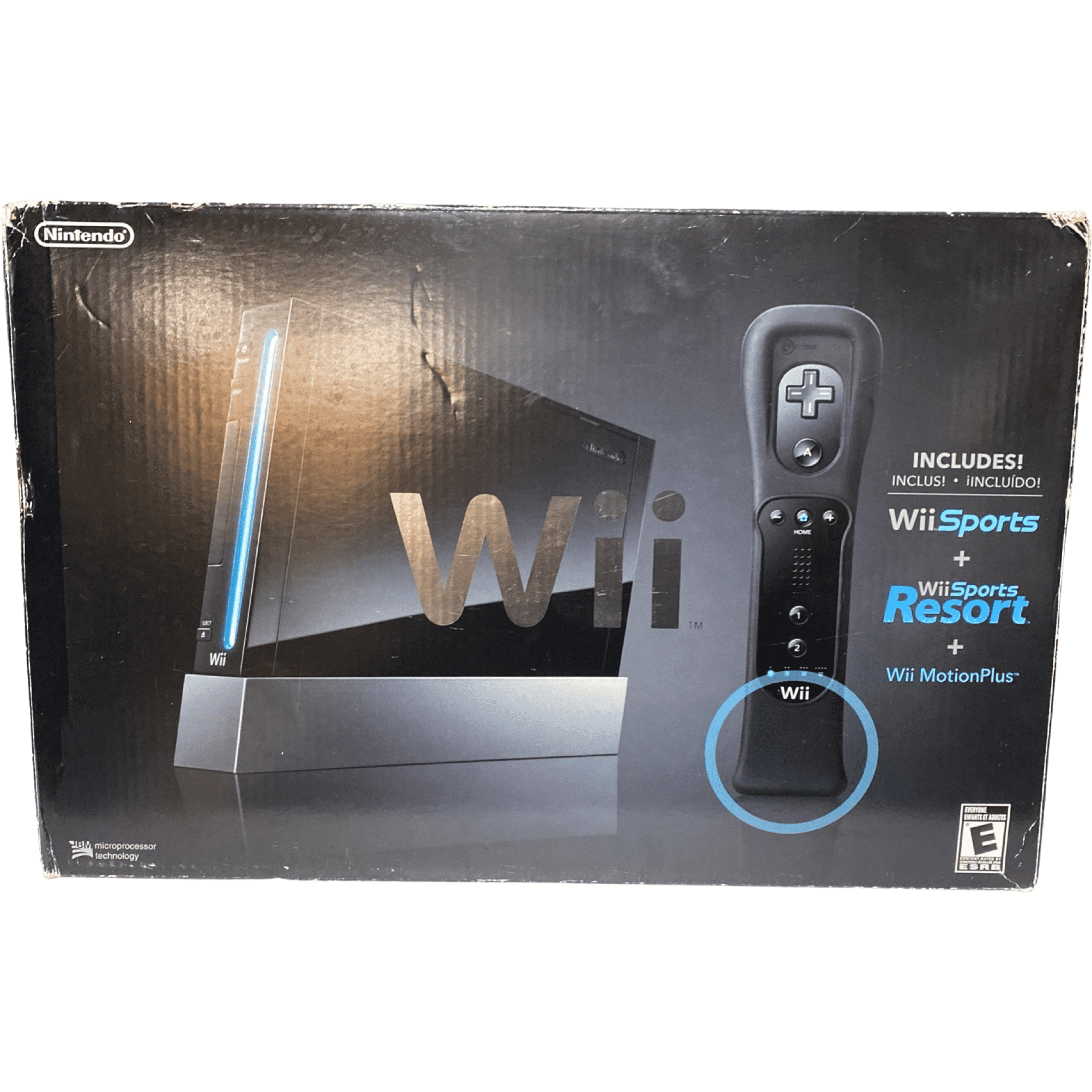  Nintendo Wii Console Black with Wii Sports and Wii Sports  Resort : Video Games