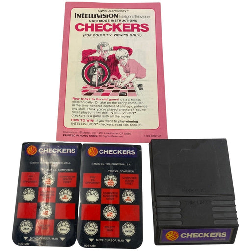 Checkers - Intellivision - Premium Video Games - Just $19.99! Shop now at Retro Gaming of Denver