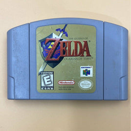 Cartridge View of Zelda Ocarina Of Time for N64