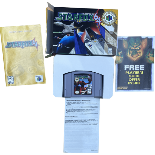 Star Fox 64 [Player's Choice] - N64 - Just $105! Shop now at Retro Gaming of Denver