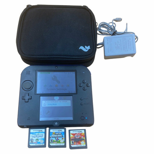 Nintendo 2DS Electric Blue (Game Bundle) - Premium Video Game Consoles - Just $160.99! Shop now at Retro Gaming of Denver