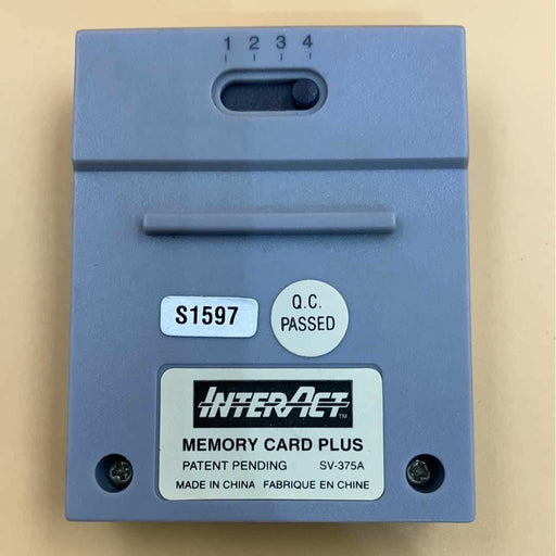 InterAct Memory Card Plus - Nintendo 64 - Premium Console Memory Card - Just $15.69! Shop now at Retro Gaming of Denver
