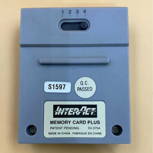 InterAct Memory Card Plus - Nintendo 64 - Just $15.69! Shop now at Retro Gaming of Denver