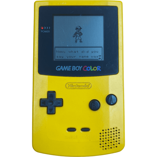 Game Boy Color - Yellow - GameBoy Color - Premium Video Game Consoles - Just $79.99! Shop now at Retro Gaming of Denver