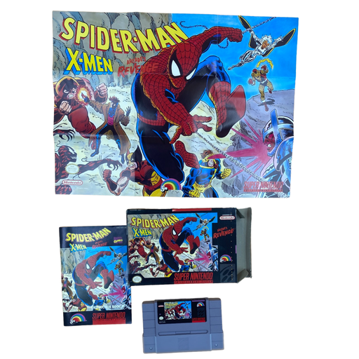 Spiderman X-Men Arcade's Revenge - Super Nintendo - Premium Video Games - Just $60.99! Shop now at Retro Gaming of Denver