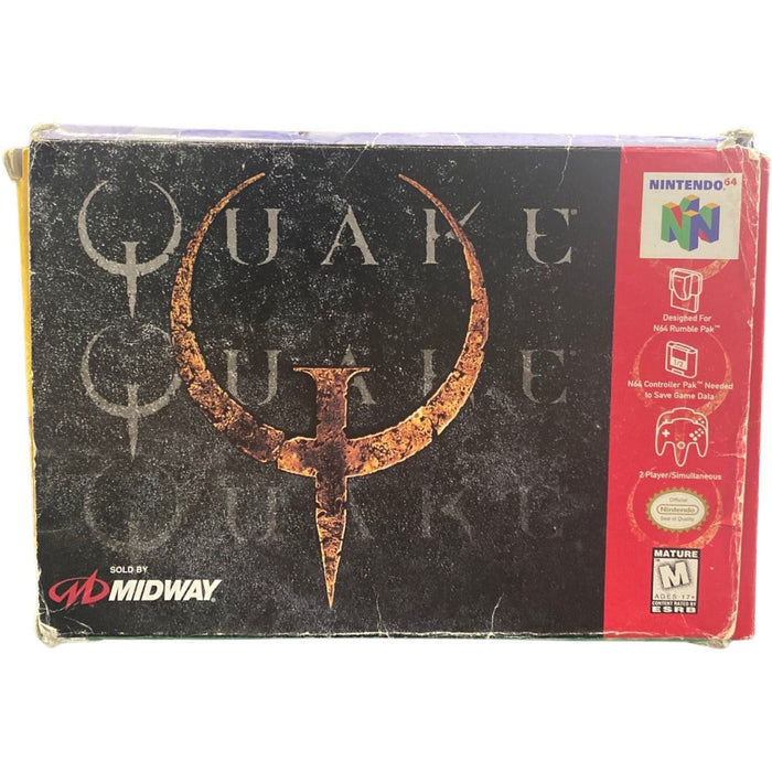 Quake - N64 - Just $68.99! Shop now at Retro Gaming of Denver