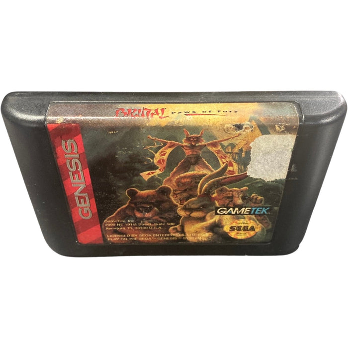 Brutal Paws Of Fury - Sega Genesis - Premium Video Games - Just $12.99! Shop now at Retro Gaming of Denver