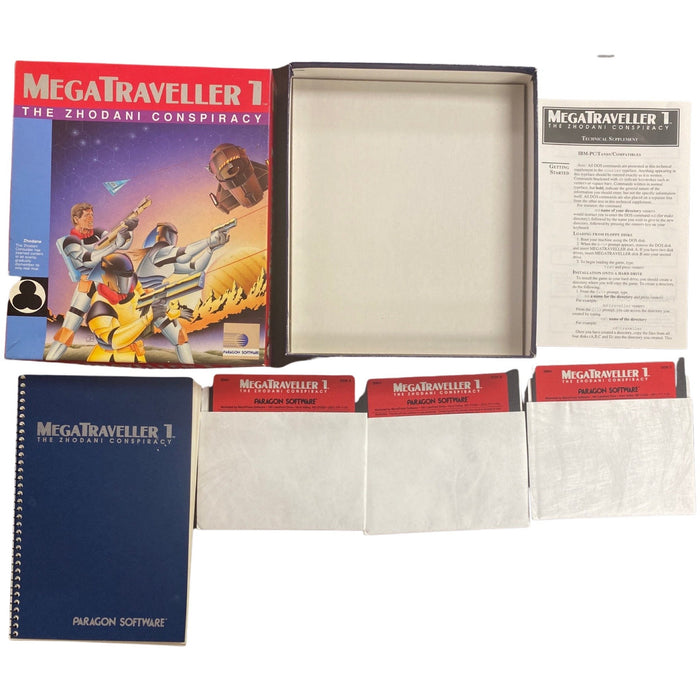 MegaTraveller 1 The Zhodani Conspiracy (Paragon Software) - IBM/PC - Premium Video Games - Just $45.99! Shop now at Retro Gaming of Denver