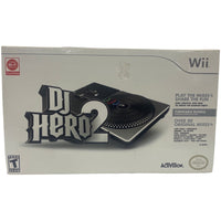 View of actual box for DJ Hero 2 [Turntable Bundle] - Wii